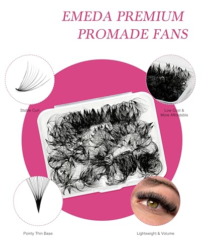 Premade Lash Fans 10D Volume Eyelash Extensions 500pcs