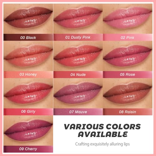 Kaely Mauve Honey Tinted Lip Balm - Hydrating Glossy Lipstick