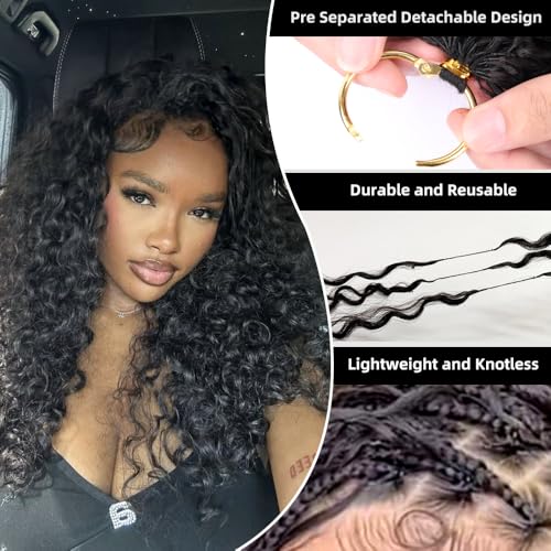 Burmese Curly Crochet Human Hair 120g - Knotless Pre-Separated