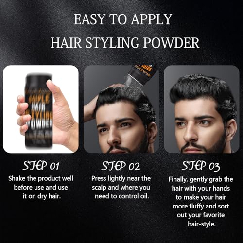 Goiple Volumizing Hair Powder for Men - Matte Finish & Strong Hold
