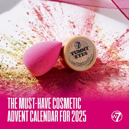 W7 Beauty Blast Makeup Advent Calendar 2025 - 24 Festive Surprises