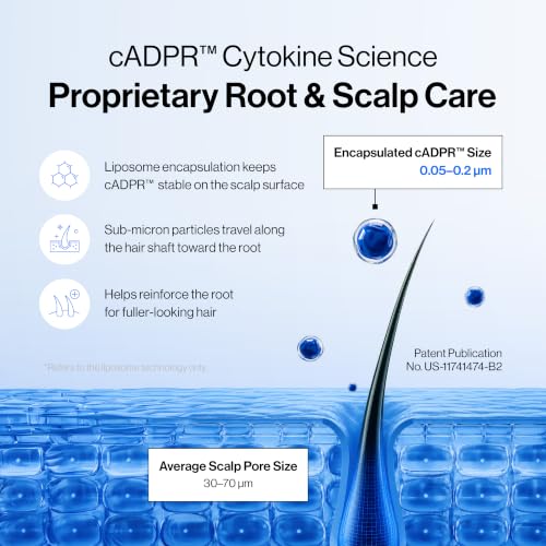 Refilled cADPR Booster Pro Hair Growth Serum for Sensitive Scalp - Fast Results