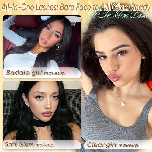 Manga Lash Clusters 11-13mm C Curl Wispy Individual Lashes