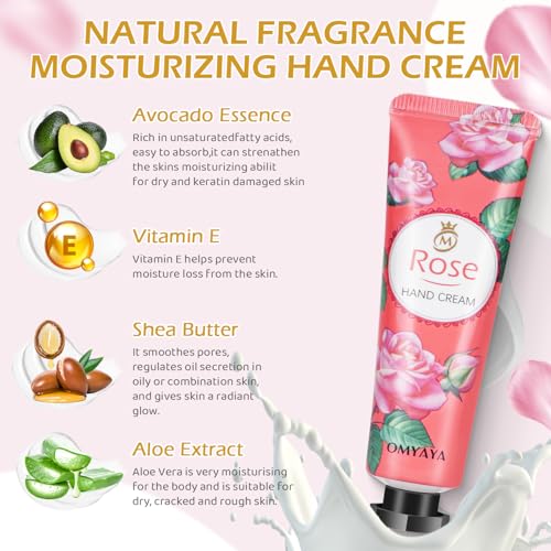 KIYTARBOO 36-Pack Travel Size Hand Cream Set - Moisturizing Mini Lotions