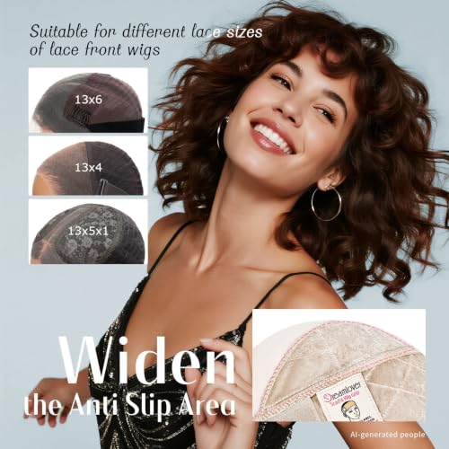 Dreamlover Wig Grip Cap with Non-Slip Band, Glueless