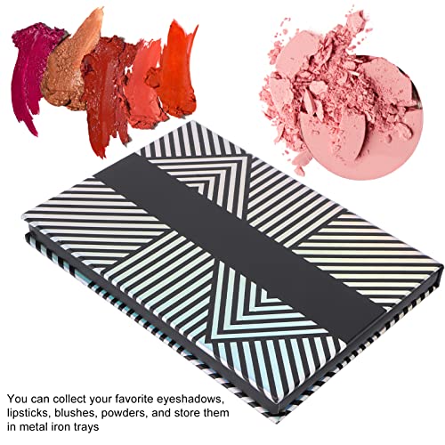 Magnetic Eyeshadow Palette Case with Mirror - Customizable Makeup Storage