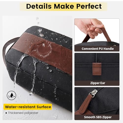 Vorspack Large Travel Toiletry Bag - Water Resistant & Stylish