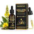 Organic Mullein Drops Lung Support – 1200mg Respiratory Wellness