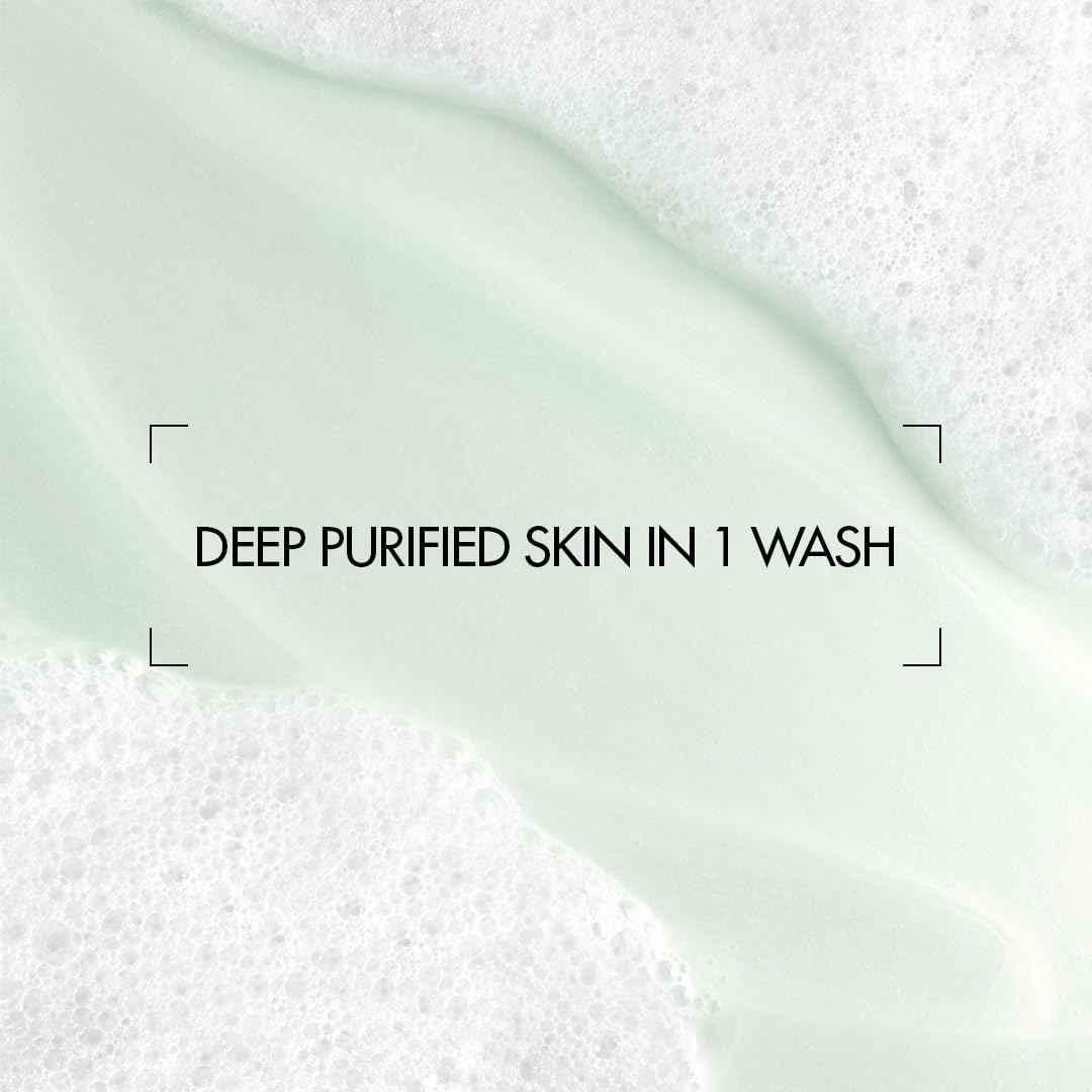 Biotherm Homme Aquapower Cleanser for Oily and Dry Skin with Oligo Elements, Delivers a Clean, Fresh, and Hydrated Complexion, Suitable for Shaving Prep, Tube, 4.2 Fl. Oz.