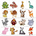30 Sheets (210pcs) Animals¡¢Shark¡¢Cars waterproof Temporary Tattoos For Kids,Cartoon Mixed Styles Tattoos, children's Fake Tattoos stickers toys,boys temporary tattoos, Party Supplies Gifts