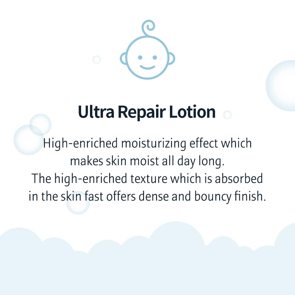 ILLIYOON Ultra Repair Lotion 528ml(17.85oz) | Skin Moisturizing Lotion for Face and Body | Enhancing Skin Barrier Moisturizer for Dry and Sensitive Skin | Korean Skin Care