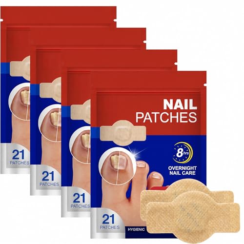Overnight Nail Care Support Patches for Toenails & Fingernails - 84 Pack
