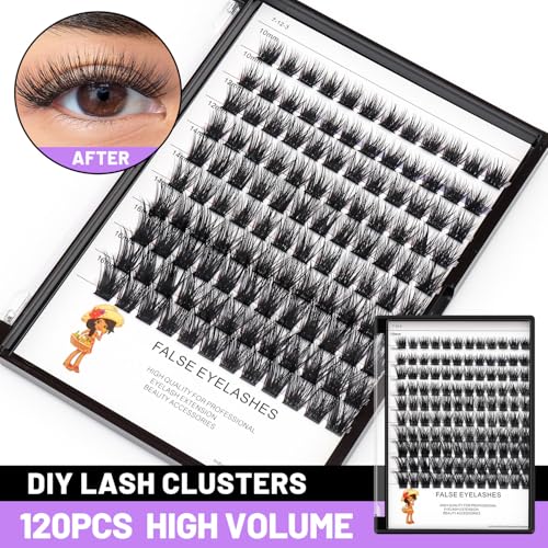 Cluster Lashes 120pc Mixed Lengths - DIY Eyelash Extensions