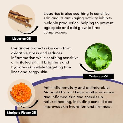Urban Veda Radiance Facial Oil | Natural Face Oil | For Dry, Dull and Dehydrated Skin | Peptite and Turmerone | Collagen Face Oil | Face Bio Oil | Vitamin E Oil | 1.01 Fl oz