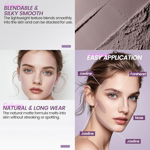 Noerrors Cool-Toned Contour Palette for Fair Skin