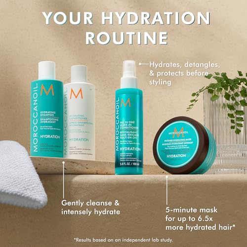 Moroccanoil Hydrating Shampoo & Conditioner Set 8.5 Fl Oz - Thick Hair Care
