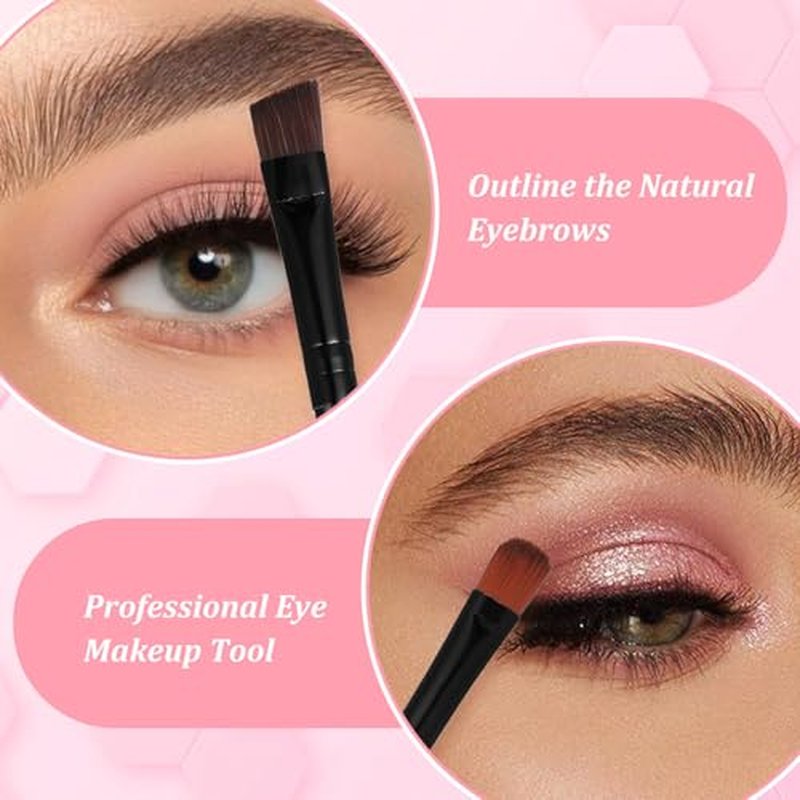 200-Piece Disposable Makeup Brush Set for Eyebrows & Eyeshadow