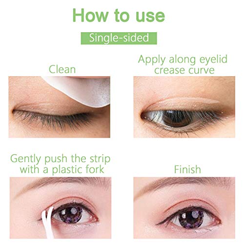 Eyelid Tape Strips for Droopy Eyes - 7mm Invisible Lift Strips