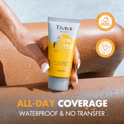 Timmi Beauty Skin Filter Body Concealer - Waterproof Concealer for Scars, Tattoos & Veins