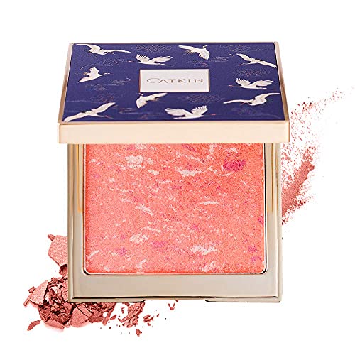 CATKIN 3Pcs Makeup Set Includes BB Cream Air Cushion Foundation C02, Matte Lipstick CO157 and Cheek Blush C02