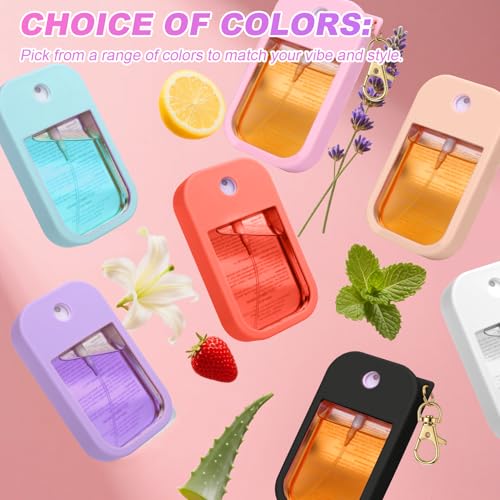 Silicone Hand Sanitizer Case with Keychain for Touchland