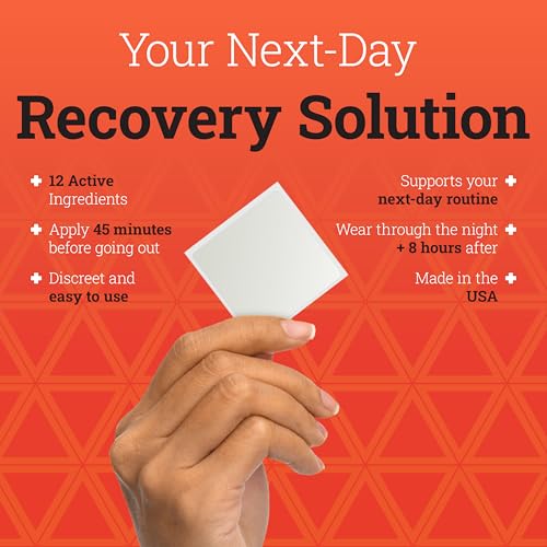 Bytox Recovery Patches with 12 Active Ingredients | Vitamin Patch with Nutrients, Antioxidants, & Hydration Support for Active Lifestyles | Up to 24-Hour Action | Made in The USA (Pack of 10)