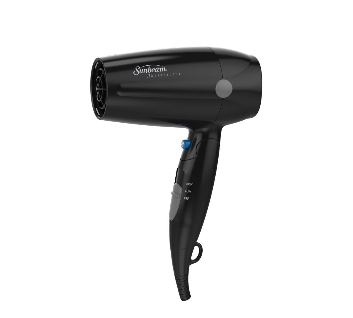 Sunbeam HD3005-005 1875 Watt Folding Hand-Held Hair Dryer, Black