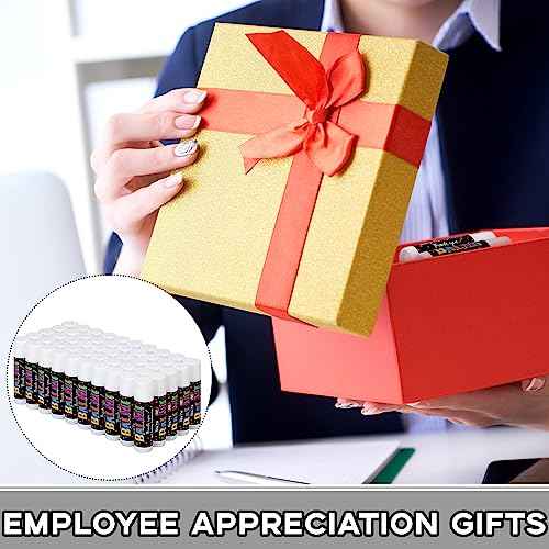 50 Pack Christmas Employee Appreciation Gifts Bulk Lip Balms Bulk Christmas Stocking Stuffers Xmas Party Gift Team Coworker Thank You Gifts Basket Stuffers for Women Men Teacher Staff(Balm)