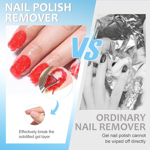 HiLemon Gel Nail Polish Remover Kit with Cuticle Oil & 4-Way File - 15ml