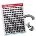 FADVAN Lash Clusters 8-16mm DIY Eyelash Extensions 144pcs