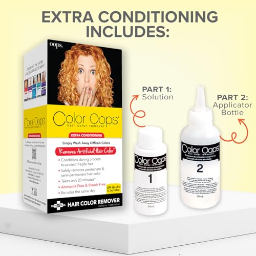 Color Oops Hair Color Remover - Removes Permanent Dye in 20 Min