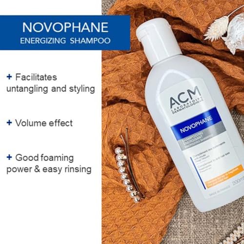 Novophane Energizing Shampoo 125mL for Healthy Hair