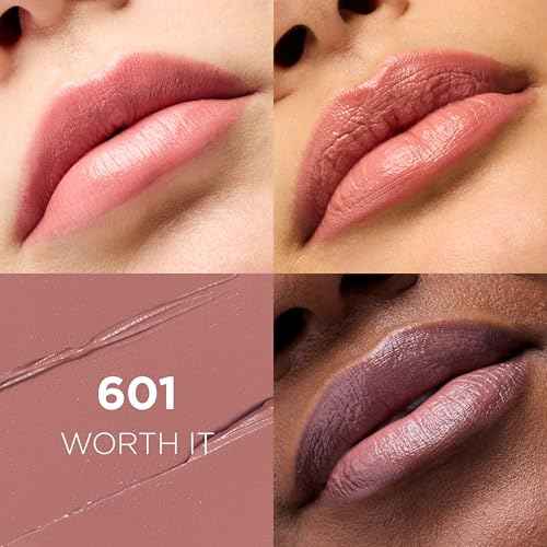 L'Oreal Paris Colour Riche Satin Lipstick for Moisturized Lips,Lip Makeup with Argan Oil and Vitamin E,Worth It,0.13 Oz