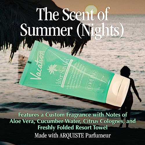 VACATION After Sun Aloe Vera Gel, 6 oz – Soothing Sunburn Relief