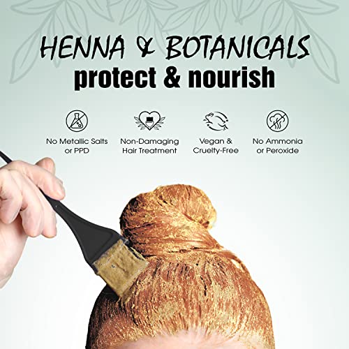 Light Mountain Henna Hair Color & Conditioner - Light Red, 4 Oz