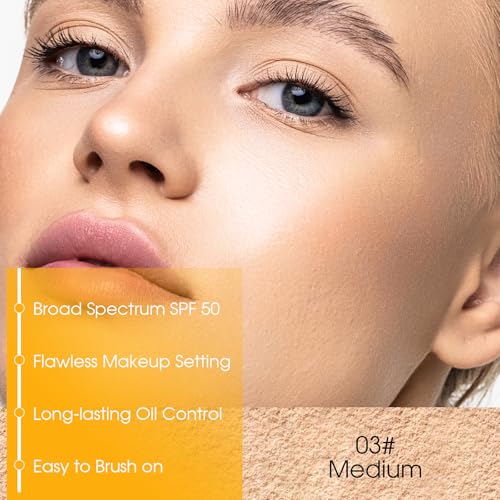 Mineral Powder Sunscreen SPF 50 - Face, Hair & Scalp