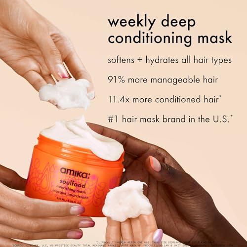 Amika Soulfood Nourishing Hair Mask | Deep Hydration