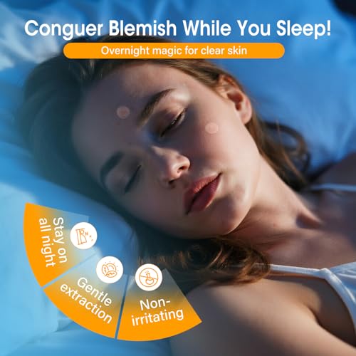 Pimple Patches for Face, 368 Counts 5 Sizes Large Patches, Hydrocolloid Blemishes Patch, Spot Dots Cover for Body, Chin, Cheek Zits & Blemish & Breakouts