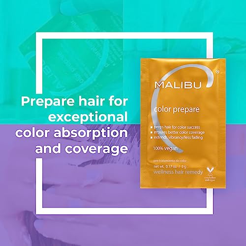 Hair Color Enhancer & Protectant - Malibu C Color Prepare Wellness Remedy 1 Packet