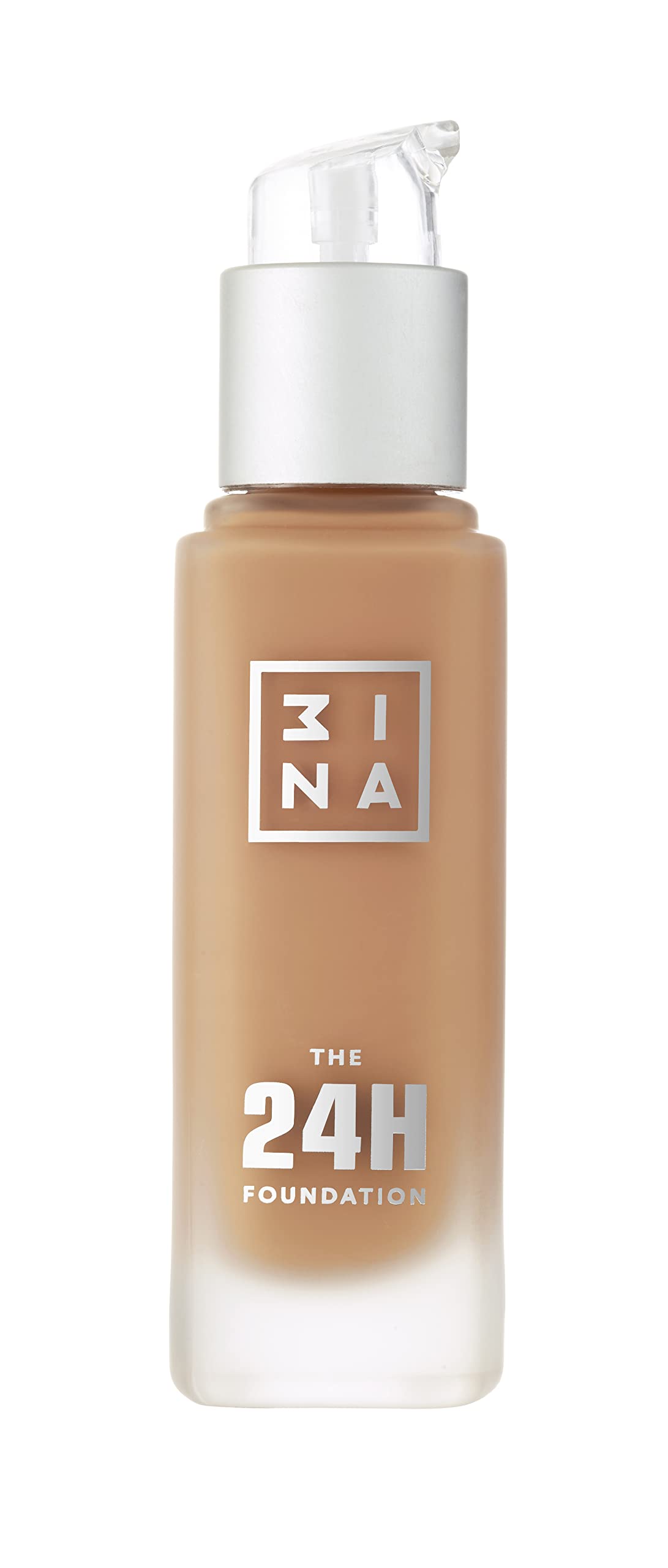 3INA The 24H Foundation 621-24H Long-Wearing Formula - Medium To High Buildable Coverage - Smooth Matte Finish - Expanded Shade Selection - Waterproof, Cruelty Free, Vegan Makeup- 1.01 Oz