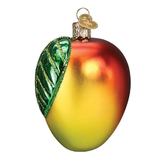 Old World Christmas Ornaments Mango Glass Blown Ornaments for Christmas Tree