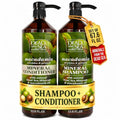 Dead Sea Collection Shampoo & Conditioner Set with Macadamia Oil - Hydrating & Nourishing for All Hair Types