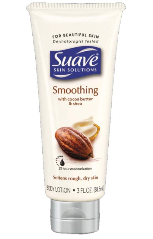 Suave Skin Solutions Body Lotion, Smoothing with Cocoa Butter and Shea 3 oz