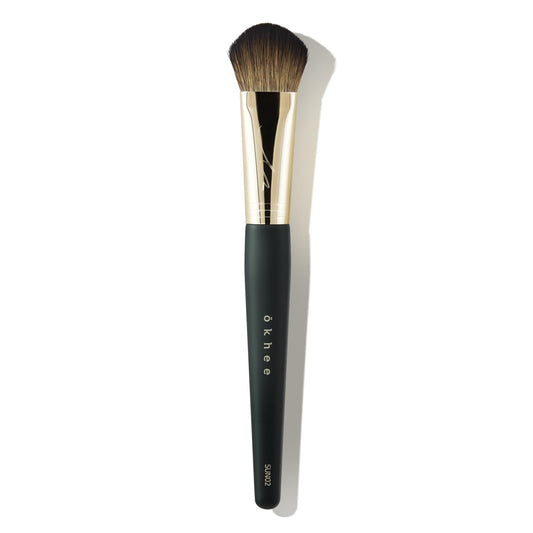 SOO ADOR okhee Contour Brush SUN02 – Angled Contouring Brush for Precise & Defined Application | Designed by K-Pop Makeup Artist Seo Ok