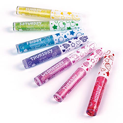 Make It Real 7-Piece Flavored Lip Gloss Set for Girls