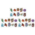Large Dragon Ink Temporary Tattoos for Party Favor/Party Activity - 30 Sheets - Series 3