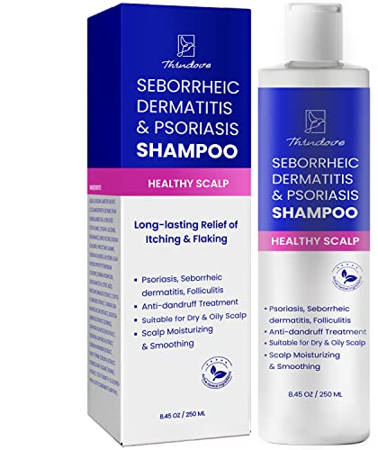 Psoriasis Shampoo for Scalp Treatment, Seborrheic Dermatitis Shampoo, Antifungal Shampoo, Dry Scalp Shampoo, Itchy Scalp Shampoo, Dandruff Shampoo, Folliculitis Shampoo, Scalp Psoriasis Treatment