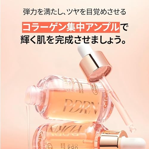 Cell Fusion C Collagen PDRN Ampoule, Salmon DNA PDRN Face Serum for Glow, Collagen, Niacinamide, Hydrating & Firming, Uneven Skin Tone, 1.18 fl.oz. / 35ml