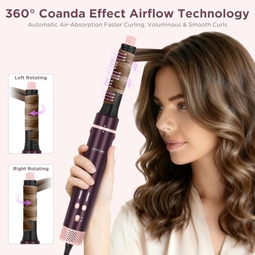 MaxAIR 2.0 7-in-1 Hot Air Styler Brush & Curling Iron Set