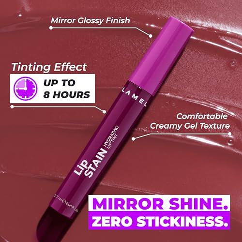 Lamel Long Lasting Lip Stain - Waterproof 2-in-1 Tint